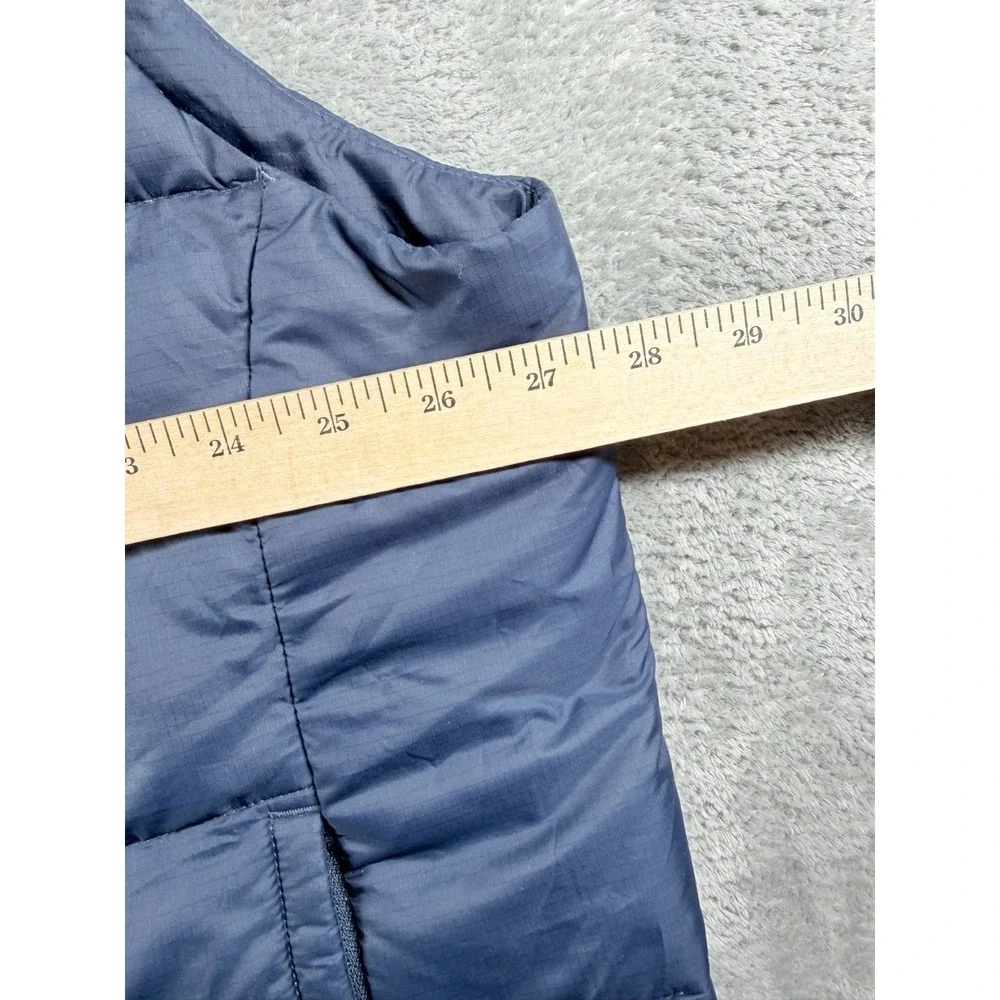 The North Face 550 Down Vest Mens XXL Blue Puffer Full Zip